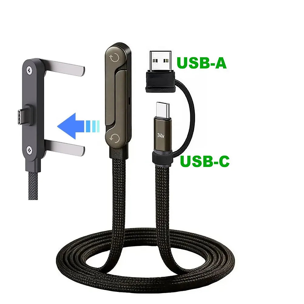 Dual-Power Charging Cable